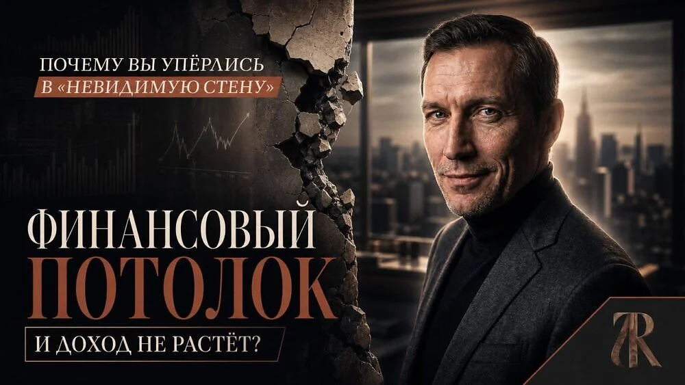 Превью: Финансовый потолок: почему вы упёрлись в&nbsp;«невидимую стену» и&nbsp;доход не растёт?