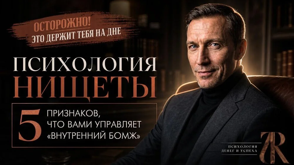 Превью: Психология нищеты: 5 признаков, что вами управляет «внутренний бомж»
